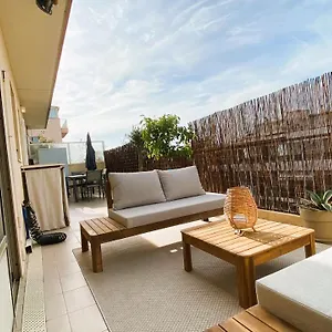 La Terrasse De La Plage, Moderne, équipé, Lumineux Appartamento Antibes